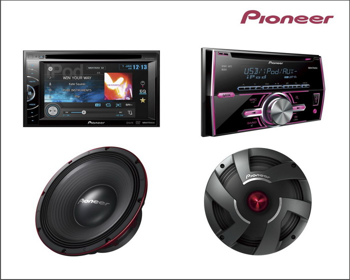 Pioneer-In-Car-Entertainment-Product Pics