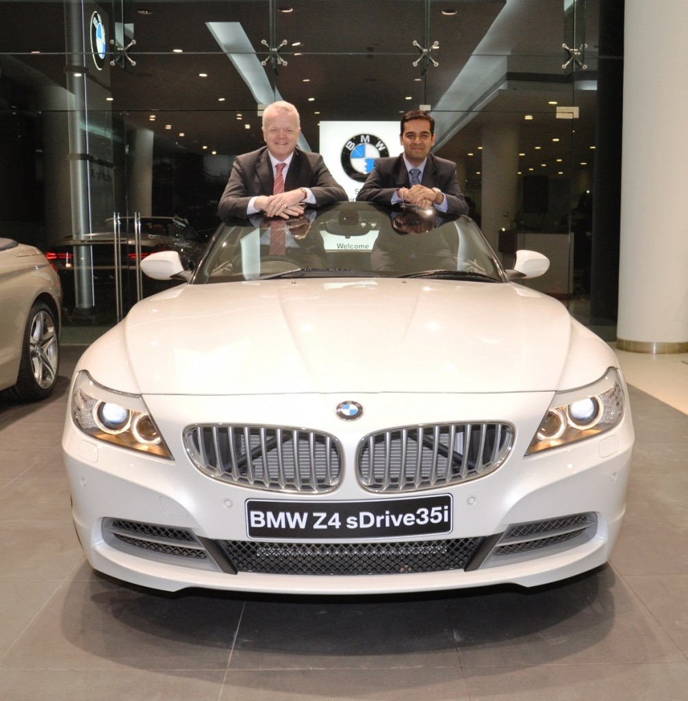 Mr. Philipp Von Sahr President BMW Group India with Mr. Prashant Mandhan.