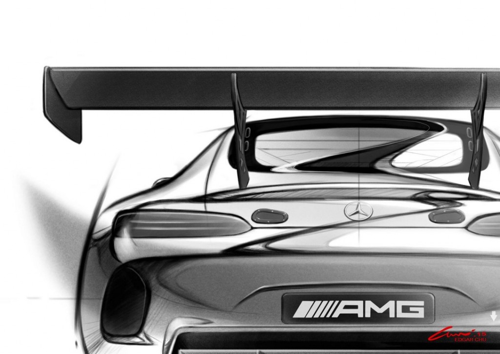 Mercedes AMG GT3 rear