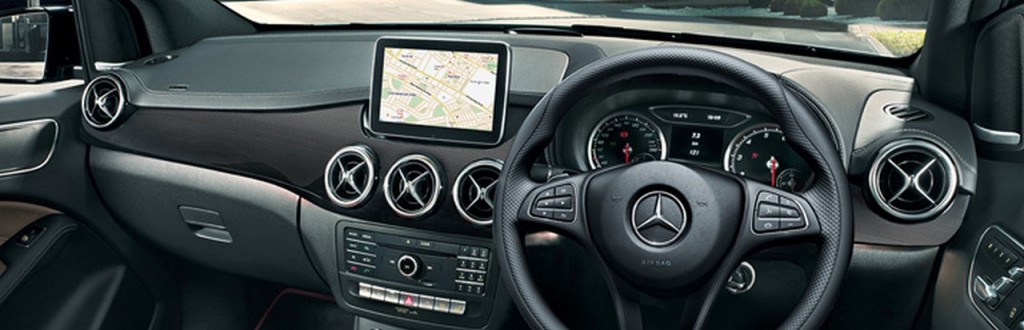 2015 Mercedes B Class interiors