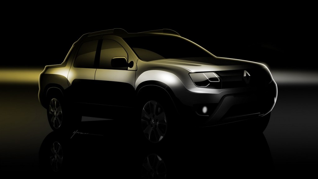 Renault Duster pick-up front