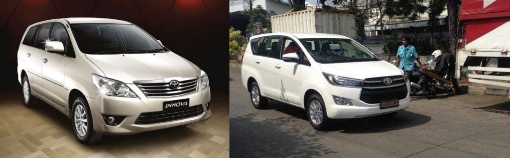 Toyota Innova New vs old