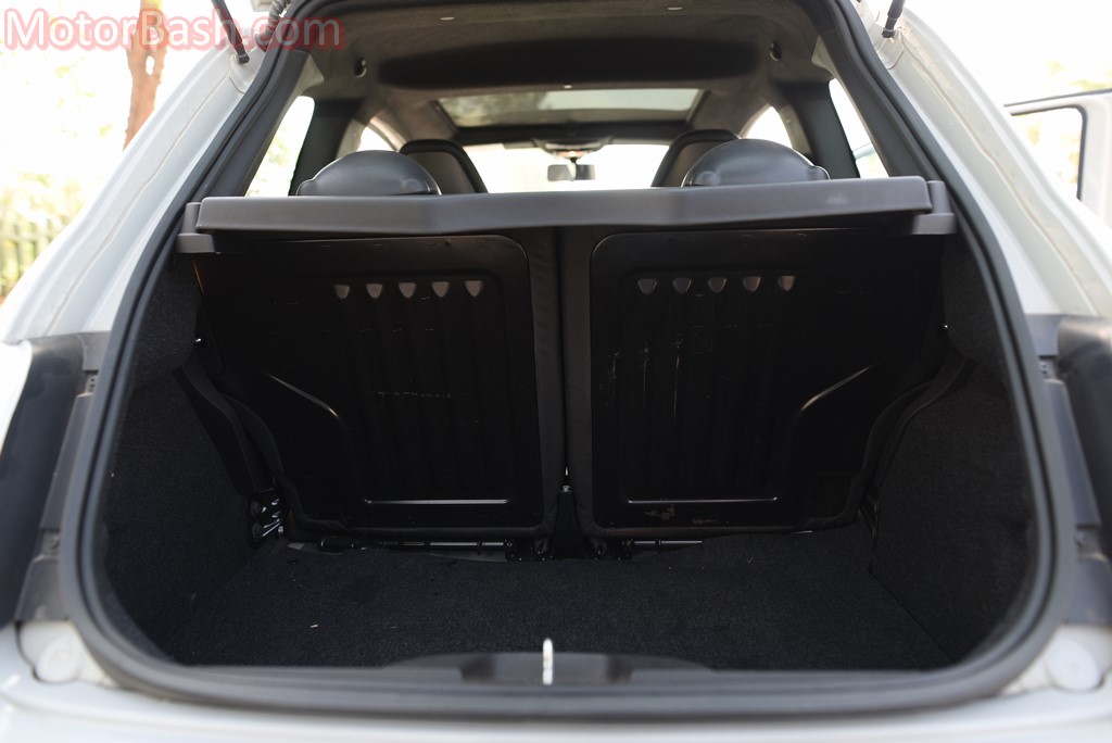 Fiat Abarth 595 boot space