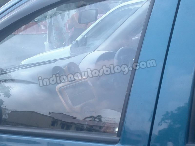 Nissan-Micra-low-cost-spied-Chennai-dashboard