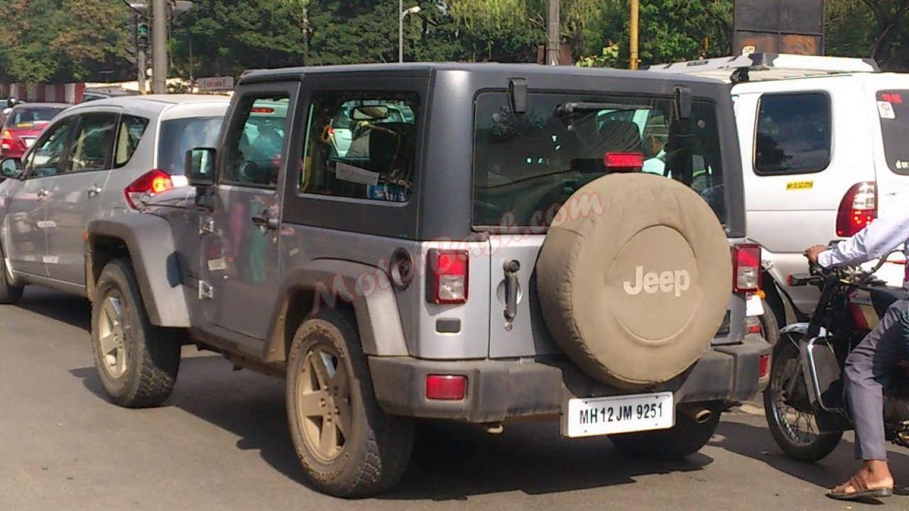 Upcoming 2-Door & 4-Door Jeep Wrangler Spied in India; Launch Soon