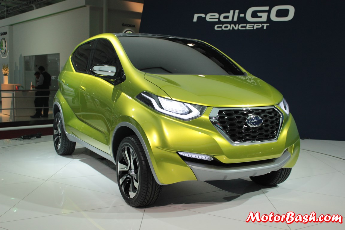 Datsun redi-GO concept showcased at the Auto Expo