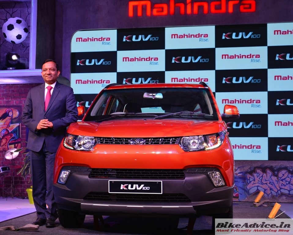 Mahindra KUV100 Launch Pic