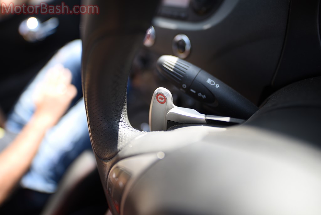 Abarth 595 pedal shifters